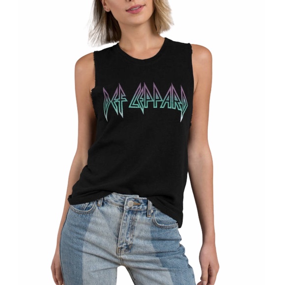 Daydreamer Def Leppard Muscle Tee Hemp 
